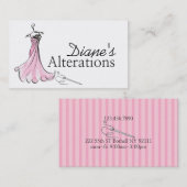 Aanpassingen, trainen, zeemispelen, dagboeken visitekaartje (Voorkant / Achterkant)