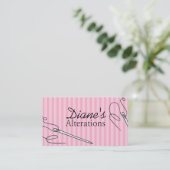 Aanpassingen, trainen, zeemispelen, dagboeken visitekaartje (Staand voorkant)