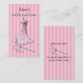 Aanpassingen, trainen, zeemispelen, dagboeken visitekaartje (Voorkant / Achterkant)