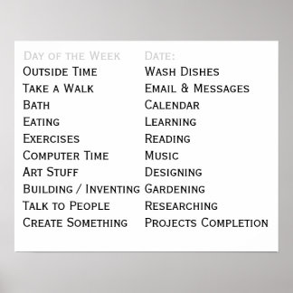 Aanpassings het Dagelijkse Taken van het Hulpmidde Poster