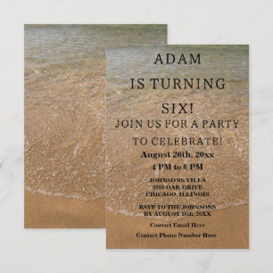 Aanpassings-rendementscute bij strand op jaardag kaart