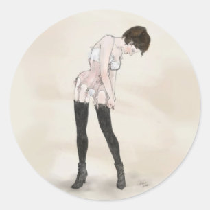 Aanpassingsbalansen Ronde Sticker