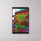 Aanpassingsdatumstructuur Canvas Afdruk (Voorkant)
