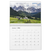 Aanpassingsjaar Italië Noorden en Zuid Kalender (Jan 2026)