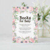 Aanpassingskaart voor het Baby shower Boek van de Kaart (Staand voorkant)
