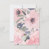 Aanpassingskaart voor het Baby shower Boek van de Kaart (Achterkant)