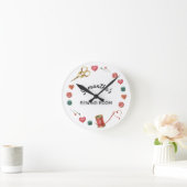 Aanpassingsnaadlijnen Aangepast Ronde Klok (Huis)