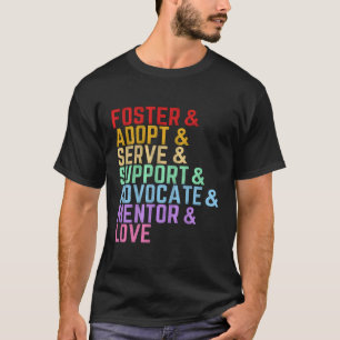 Aanpassingsquota voor adoptie t-shirt