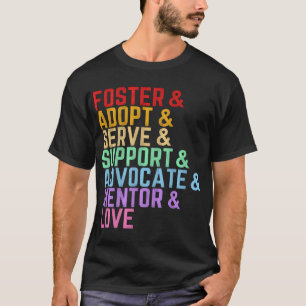 Aanpassingsquota voor adoptie t-shirt