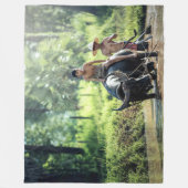 AANPLANT VAN RIJST FLEECE DEKEN (Voorkant)