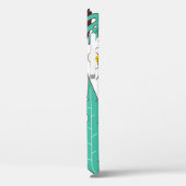 Aanraakbare naadloze beschermhuls, tegels met palm Case-Mate iPhone case (Achterkant / Links)