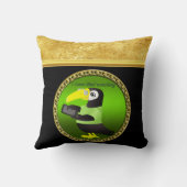 Aanraakbare projectielen met computer- en gouden f kussen (Achterkant)