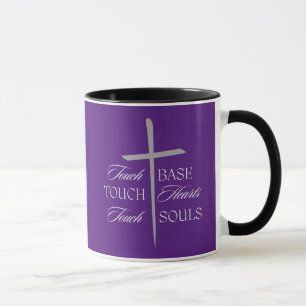 Aanraakbasis, harten, zielen - Christelijke koffie Mok