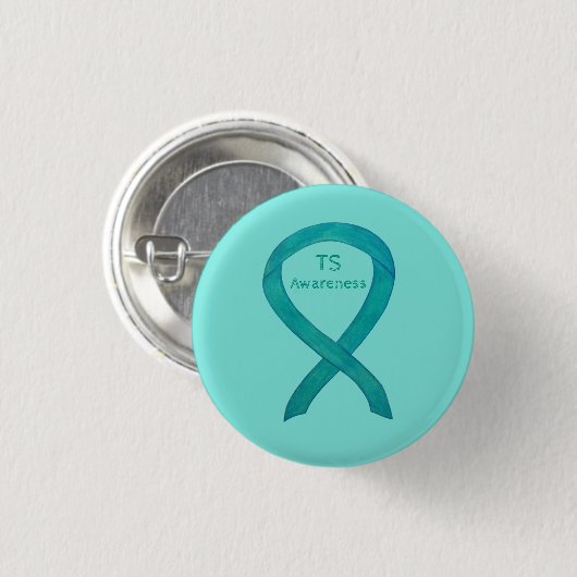 Aanraakscherm (TS) Blauwgroen aangepaste touropera Ronde Button 3,2 Cm (Voorkant /achterkant)