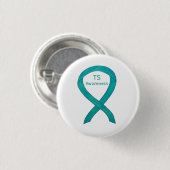 Aanraakscherm (TS) Blauwgroen aangepaste touropera Ronde Button 3,2 Cm (Voorkant /achterkant)