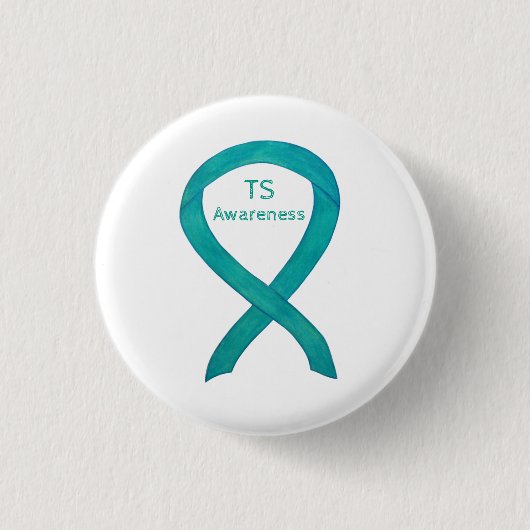 Aanraakscherm (TS) Blauwgroen aangepaste touropera Ronde Button 3,2 Cm (Voorkant)