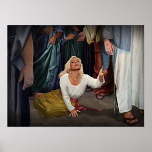 Aanraakscherm voor genezing poster