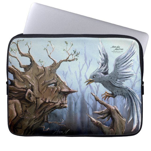 Aanraken Laptop Sleeve (Voorkant)