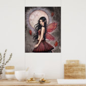 Aanraking van de Herfst Elf Poster (Keuken)