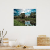 Aanraking van de Magische Stof Poster (Keuken)