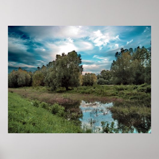 Aanraking van de Magische Stof Poster (Voorkant)