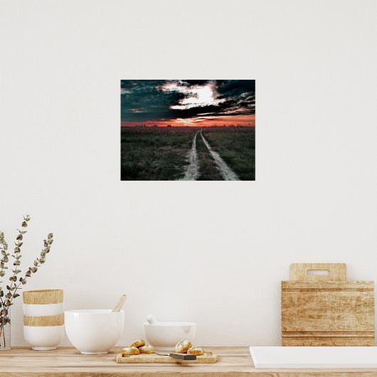 Aanraking van de Magische Stof van Oz Poster (Keuken)