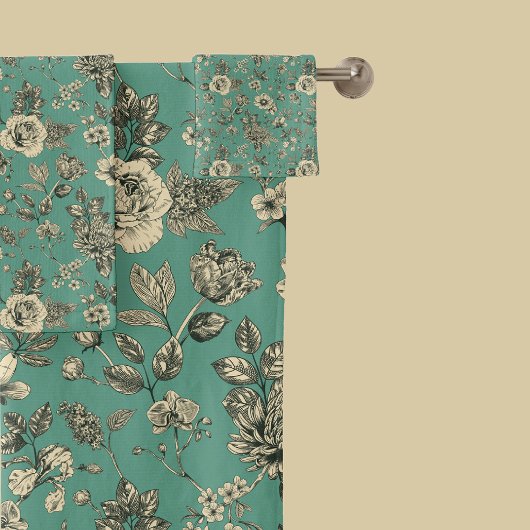 Aanraking van Elegance Tuin Toile Bad Handdoek