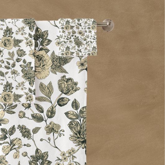 Aanraking van Elegance Tuin Toile Bad Handdoek