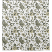 Aanraking van Elegance Tuin Toile Douchegordijn (Voorkant)