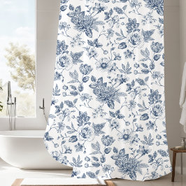 Aanraking van Elegance Tuin Toile Douchegordijn