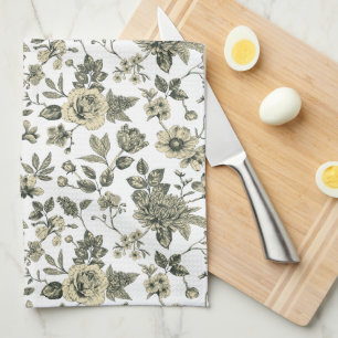 Aanraking van Elegance Tuin Toile Theedoek