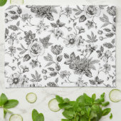 Aanraking van Elegance Tuin Toile Theedoek (Gevouwen)