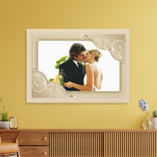 Aanraking van elegantie canvas afdruk (Insitu (Woonkamer))