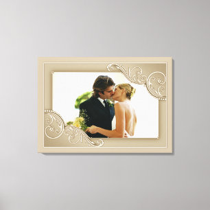 Aanraking van elegantie canvas afdruk