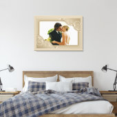 Aanraking van elegantie canvas afdruk (Insitu (Slaapkamer))