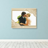 Aanraking van elegantie canvas afdruk (Insitu (Houten vloer))