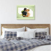 Aanraking van elegantie canvas afdruk (Insitu (Slaapkamer))