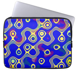 Aanraking van Geel Laptop Sleeve
