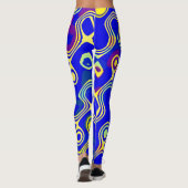Aanraking van Geel Leggings (Achterkant)