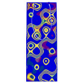 Aanraking van Geel Wijn Cadeautas (Achterkant)