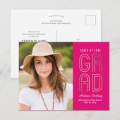 Aanraking van het Briefkaart van de Aankondiging v (Voorkant / Achterkant)
