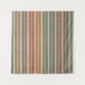 Aanraking van kleurenpatroon wandkleed (Voorkant (horizontaal))