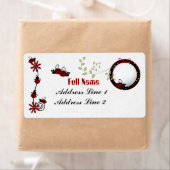 Aanraking van label voor dames van klasse (Insitu)