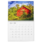 Aanraking van landkalender-bloemen in laarzen kalender (Mar 2026)