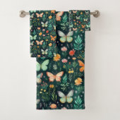 Aanraking van Natuur Vlinder Bad Handdoek (Insitu)