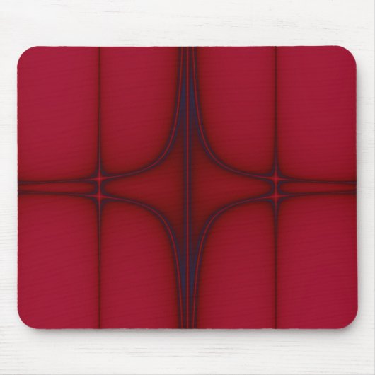 Aanraking van Red Mousepad Muismat (Voorkant)