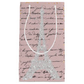 Aanraking van Silver 2 Eiffeltoren Klein Cadeauzakje (Voorkant)