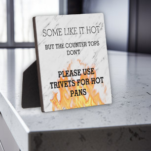 Aanrechtblad Some like it hot STR verhuur Onderzet Fotoplaat