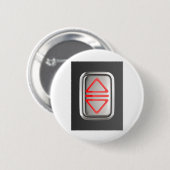 Aanroepknop voor de lift ronde button 5,7 cm (Voorkant /achterkant)