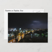 Aanscherping/storm Thessaloniki Briefkaart (Voorkant / Achterkant)